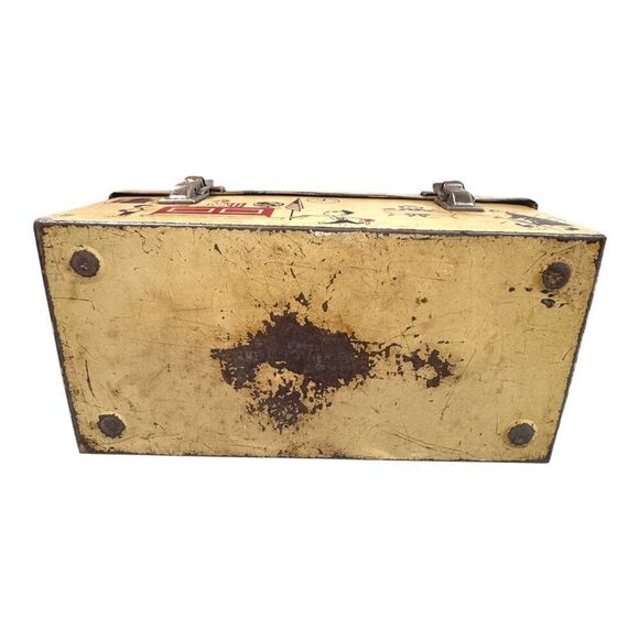 1950 American Thermos Bottle Co School Days Junior High Band Metal Lunchbox READ - Picture 9 of 14